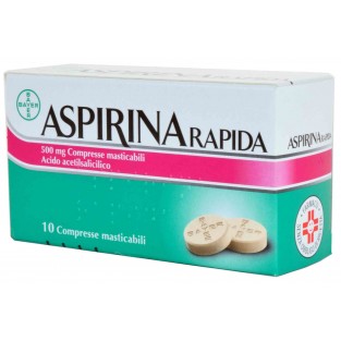 Aspirina Rapida 500 mg - 10 Compresse Masticabili
