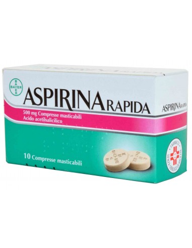 Aspirina Rapida 500 mg - 10 Compresse Masticabili