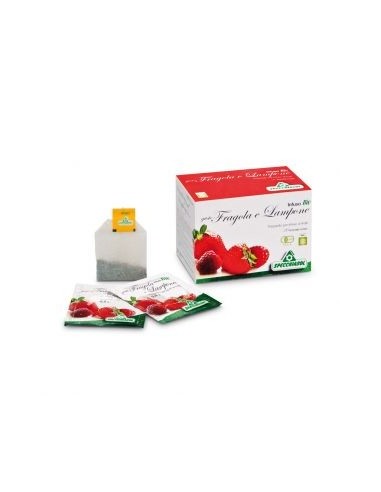 Infuso Bio Fragola e Lampone Specchiasol - 20 filtri