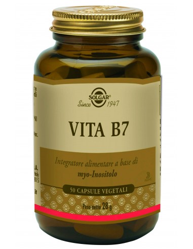 Vita B 7 Solgar - 50 Capsule Vegetali