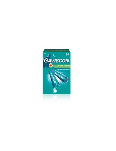 Gaviscon 500+267 mg/10 ml - 24 bustine