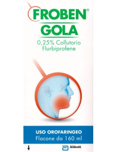 Froben Gola Colluttorio 0,25% Flurbiprofene - 160 ml
