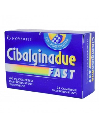 Cibalgina Due Fast 200mg - 12 Compresse