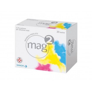 Mag 2 Magnesio Pidolato 2,25g - 20 Bustine