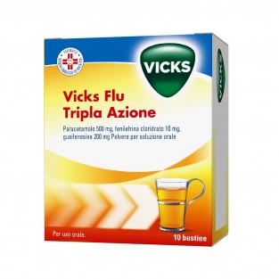 Vicks Flu Tripla Azione - 10 Bustine