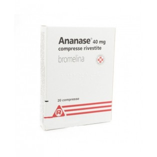 Ananase 40 mg Bromelina - 20 Compresse