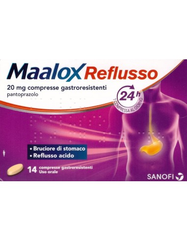 Maalox Reflusso - 14 compresse gastroresistenti