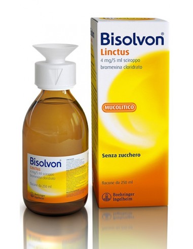 Bisolvon Linctus Sciroppo Mucolitico - 250 ml