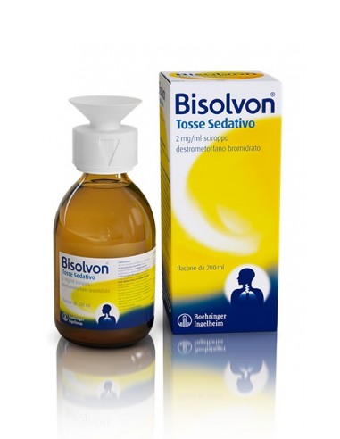 Bisolvon Tosse Sedativo Sciroppo 2mg/2ml - 200 ml