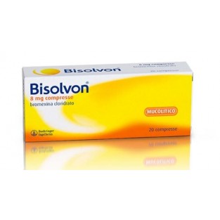 Bisolvon Mucolitico 8 mg - 20 Compresse