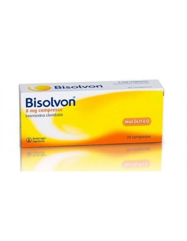 Bisolvon Mucolitico 8 mg - 20 Compresse