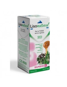 Lisonatural Sciroppo Bambini Tosse Secca e Grassa - 180 g