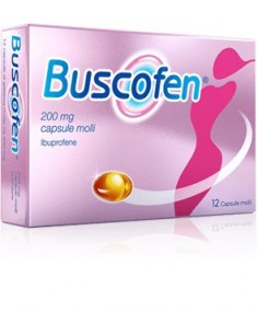 Buscofen 200 mg Ibuprofene - 12 Capsule Molli