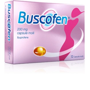 Buscofen 200 mg Ibuprofene - 12 Capsule Molli