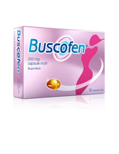 Buscofen 200 mg Ibuprofene - 12 Capsule Molli