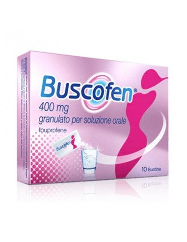 Buscofen 400 mg Ibuprofene Granulato - 10 Bustine