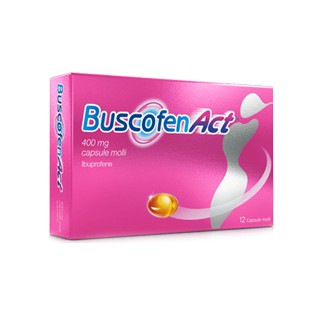 Buscofenact 400 mg Ibuprofene - 12 capsule molli