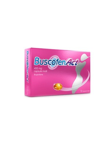 Buscofenact 400 mg Ibuprofene - 12 capsule molli