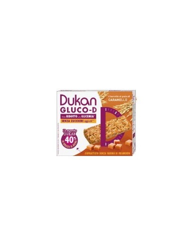 Dukan Barrette al gusto Caramello Gluco-D