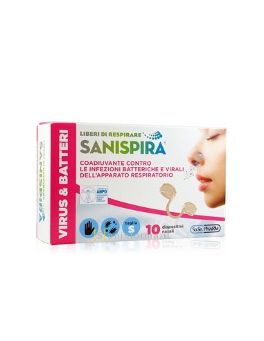 Sanispira Virus e Batteri L - 10 pezzi