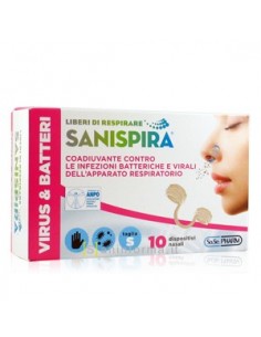 Sanispira Virus e Batteri M - 10 pezzi