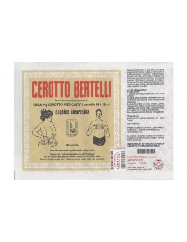 Cerotto Bertelli Grande 16 x 24 cm