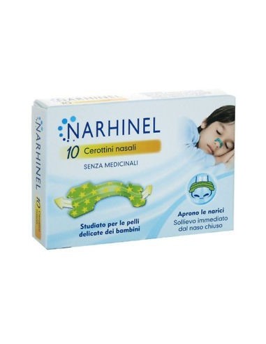Narhinel Cerotti Nasali per Bambini - 10 Bretelline