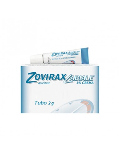 Zovirax Labiale Crema 5% - Tubo da 2 g