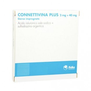 Connettivina Plus Acido Ialuronico 10 Garze 10 x 10