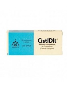 Cistidil 500 mg Levocistina - 30 compresse