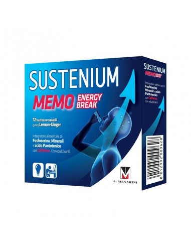 Sustenium Memo Energy Break 12 bustine