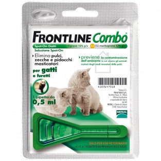 Antiparassitario per gatti Frontline Combo Spot-on - 1 pipetta