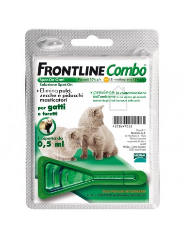 Antiparassitario per gatti Frontline Combo Spot-on - 1 pipetta