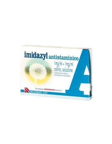 Imidazyl Collirio Antistaminico - 10 Flaconcini 0,5 ml