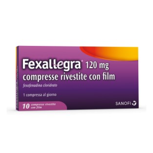 Fexallegra Antistaminico 120 mg Fexofenadina - 10 Compresse Rivestite