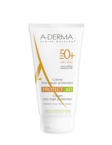 A-Derma Protect AD Crema per Pelli a Tendenza Atopica Protezione Solare - SPF 50+