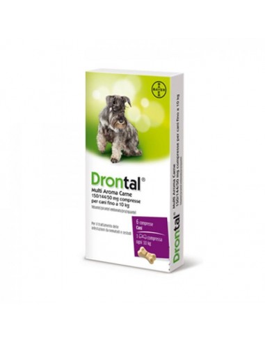 Drontal Multi Aroma Carne per Cani - 6 Compresse