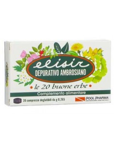 Elisir Depurativo Ambrosiano - 20 Compresse