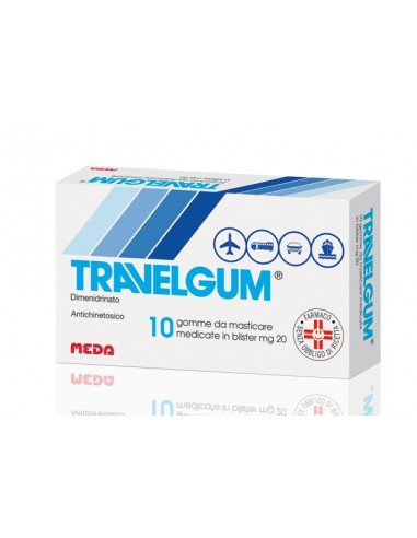 Travelgum 20 mg - 10 Gomme Masticabili