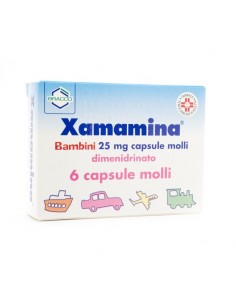 Xamamina Bambini 25 mg - 6 Capsule Molli