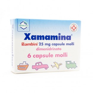 Xamamina Bambini 25 mg - 6 Capsule Molli