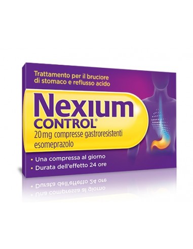 Nexium Control 20 mg Esomeprazolo - 14 Compresse Gastroresistenti