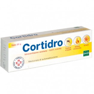 Cortidro Crema 0,5% Idrocortisone Acetato - Tubo 20 g