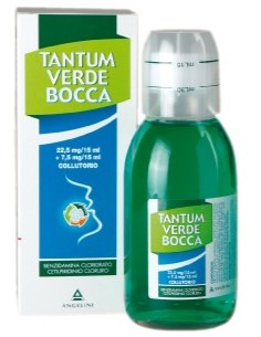 Tantum Verde Bocca 22,5 + 7,5 mg - Flacone 240 ml