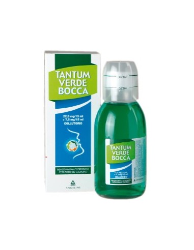 Tantum Verde Bocca 22,5 + 7,5 mg - Flacone 240 ml