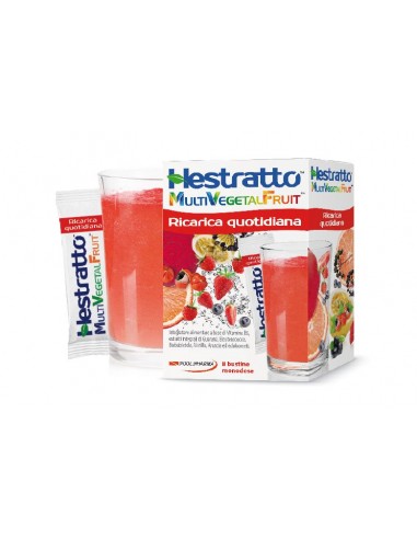 Hestratto Multi Vegetal Fruit Ricarica Quotidiana - 8 Bustine Monodose