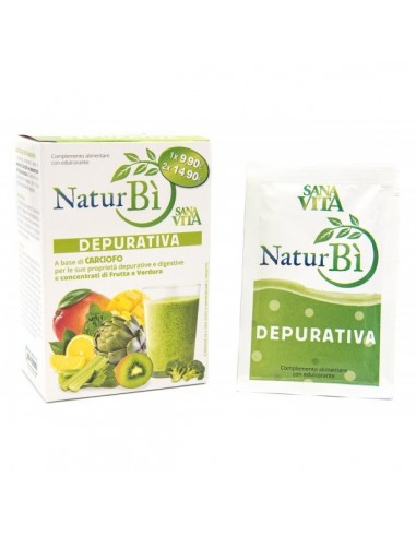 Naturbì Depurativa SanaVita - 8 Bustine Monodose