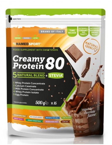 Creamy Protein 80 Exquisite Chocolate Named Sport - 500 g