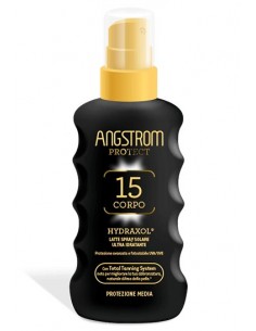 Angstrom Protect Latte Solare Spray Hydraxol SPF 15