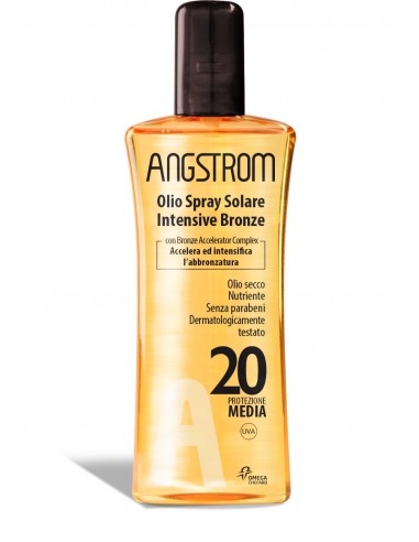 Angstrom Protect Olio Solare Spray Intensive Bronze SPF 20